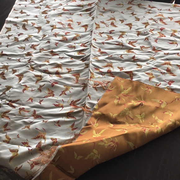 1+ yds Chinese satin fabric for QiPao butterfly 🦋 - Picture 3 of 8